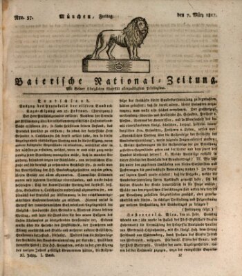 Baierische National-Zeitung Freitag 7. März 1817