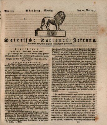 Baierische National-Zeitung Montag 12. Mai 1817
