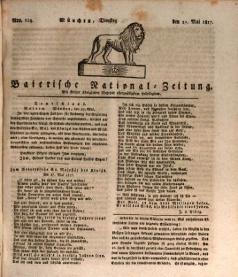 Baierische National-Zeitung Dienstag 27. Mai 1817