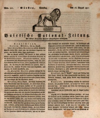 Baierische National-Zeitung Dienstag 26. August 1817