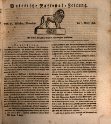Baierische National-Zeitung Samstag 7. März 1818