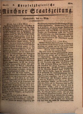 Kurpfalzbaierische Münchner Staats-Zeitung (Süddeutsche Presse) Samstag 29. Mai 1802