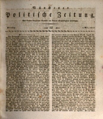Münchener politische Zeitung (Süddeutsche Presse) Dienstag 1. März 1814