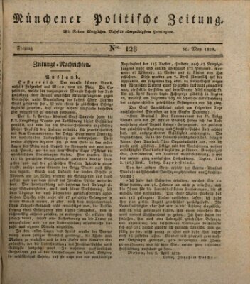 Münchener politische Zeitung (Süddeutsche Presse) Freitag 30. Mai 1828