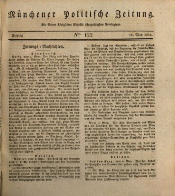Münchener politische Zeitung (Süddeutsche Presse) Freitag 13. Mai 1831