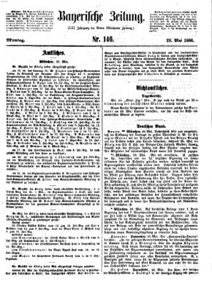 Bayerische Zeitung (Süddeutsche Presse) Montag 28. Mai 1866