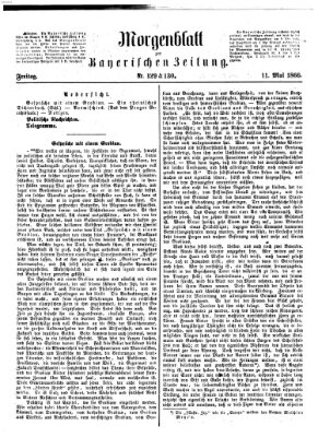 Bayerische Zeitung (Süddeutsche Presse) Freitag 11. Mai 1866
