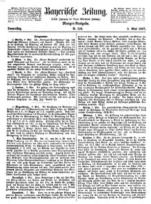 Bayerische Zeitung (Süddeutsche Presse) Donnerstag 9. Mai 1867