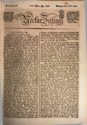 Neckar-Zeitung Samstag 2. Februar 1822