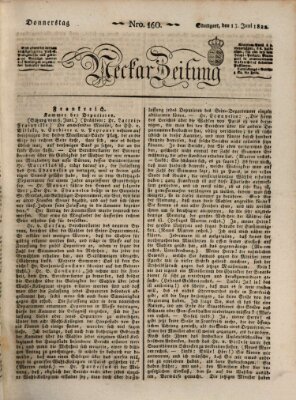 Neckar-Zeitung Donnerstag 13. Juni 1822