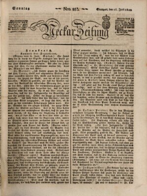 Neckar-Zeitung Sonntag 16. Juni 1822