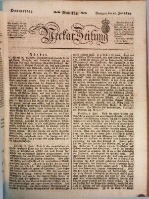 Neckar-Zeitung Donnerstag 27. Juni 1822