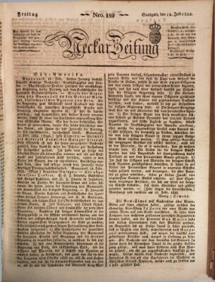 Neckar-Zeitung Freitag 12. Juli 1822