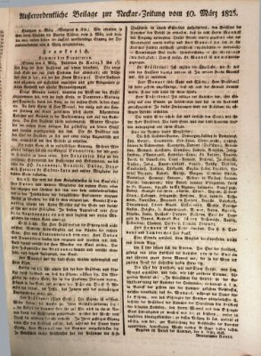 Neckar-Zeitung Montag 10. März 1823
