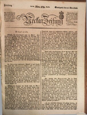 Neckar-Zeitung Freitag 23. Mai 1823