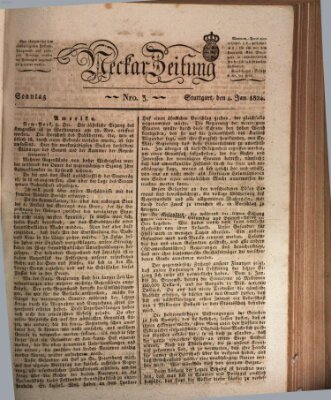 Neckar-Zeitung Sonntag 4. Januar 1824