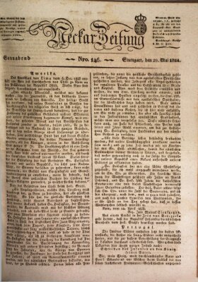 Neckar-Zeitung Samstag 29. Mai 1824
