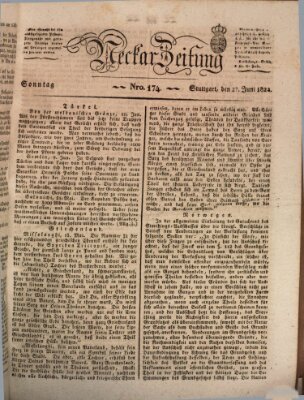 Neckar-Zeitung Sonntag 27. Juni 1824