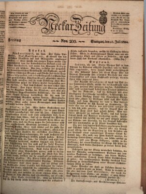 Neckar-Zeitung Freitag 23. Juli 1824