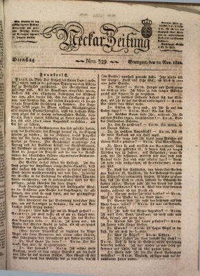 Neckar-Zeitung Dienstag 30. November 1824
