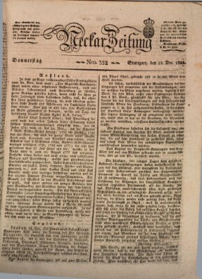Neckar-Zeitung Donnerstag 23. Dezember 1824