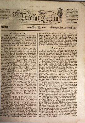 Neckar-Zeitung Freitag 4. Februar 1825