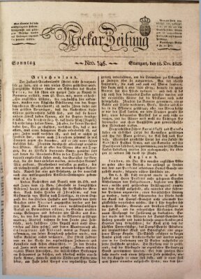 Neckar-Zeitung Sonntag 18. Dezember 1825