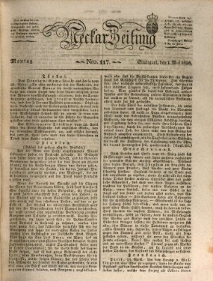 Neckar-Zeitung Montag 1. Mai 1826