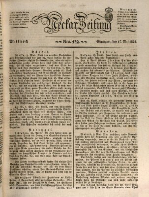 Neckar-Zeitung Mittwoch 17. Mai 1826