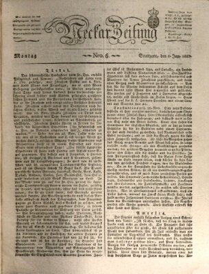 Neckar-Zeitung Montag 8. Januar 1827