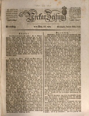 Neckar-Zeitung Dienstag 20. März 1827