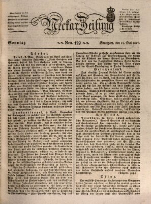 Neckar-Zeitung Sonntag 13. Mai 1827