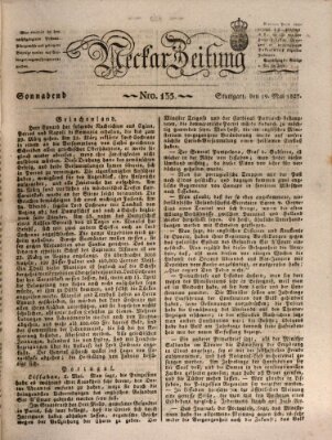 Neckar-Zeitung Samstag 19. Mai 1827