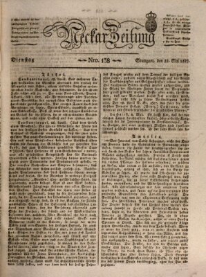 Neckar-Zeitung Dienstag 22. Mai 1827