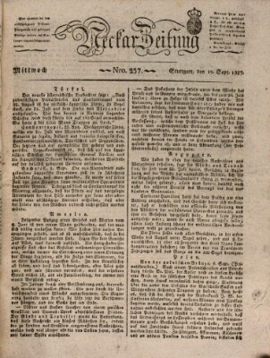 Neckar-Zeitung Mittwoch 19. September 1827