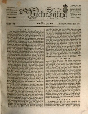 Neckar-Zeitung Montag 28. Januar 1828