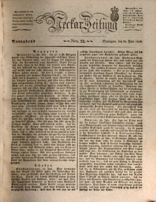 Neckar-Zeitung Samstag 23. Februar 1828