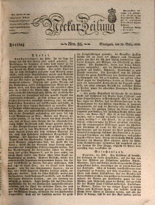 Neckar-Zeitung Freitag 28. März 1828