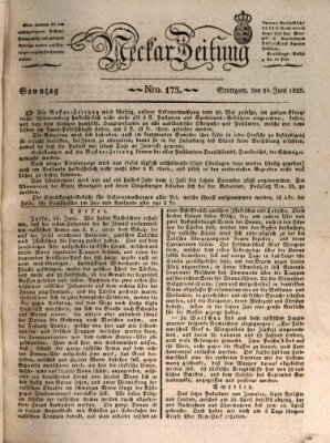 Neckar-Zeitung Sonntag 29. Juni 1828