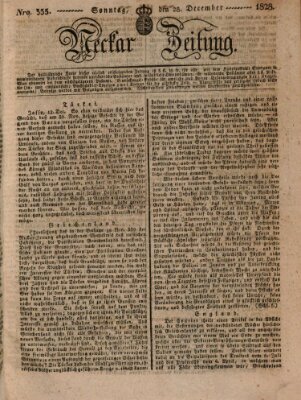 Neckar-Zeitung Sonntag 28. Dezember 1828