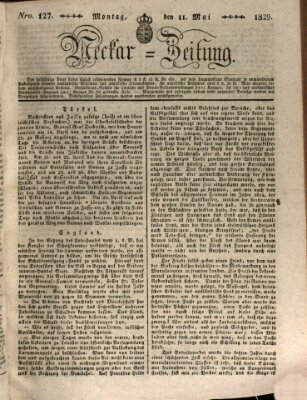 Neckar-Zeitung Montag 11. Mai 1829