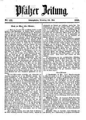 Pfälzer Zeitung Montag 23. Mai 1853