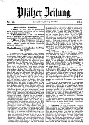 Pfälzer Zeitung Freitag 12. Mai 1854