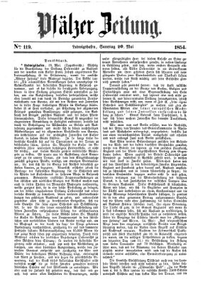 Pfälzer Zeitung Samstag 20. Mai 1854