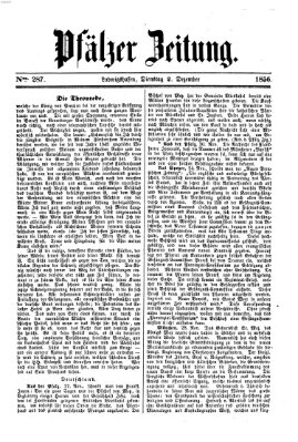 Pfälzer Zeitung Dienstag 2. Dezember 1856