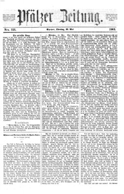 Pfälzer Zeitung Dienstag 26. Mai 1863