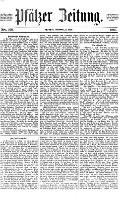 Pfälzer Zeitung Mittwoch 9. Mai 1866