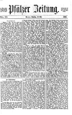 Pfälzer Zeitung Samstag 12. Mai 1866