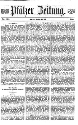 Pfälzer Zeitung Freitag 25. Mai 1866