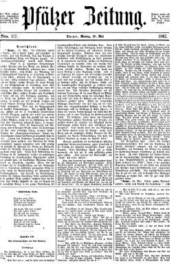 Pfälzer Zeitung Montag 20. Mai 1867